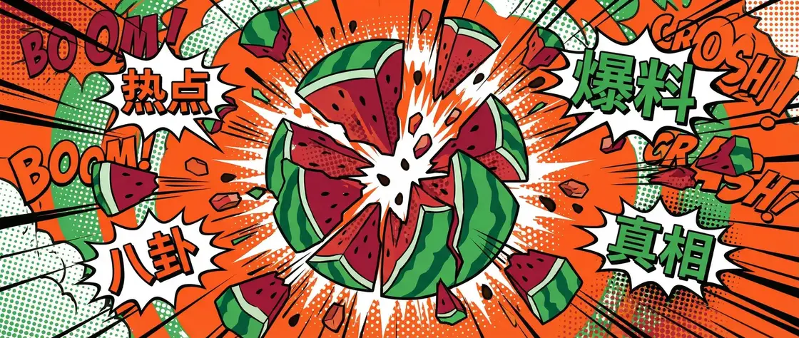 神木丽 今日头瓜爆炸漫画横幅